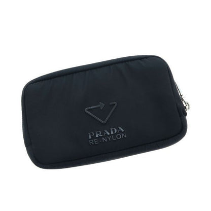 Prada Re-Nylon Round Zip Wallet