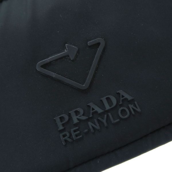 Prada Re-Nylon Round Zip Wallet