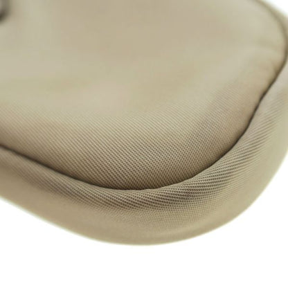 Prada Nylon Pouch It Is Sized Beige