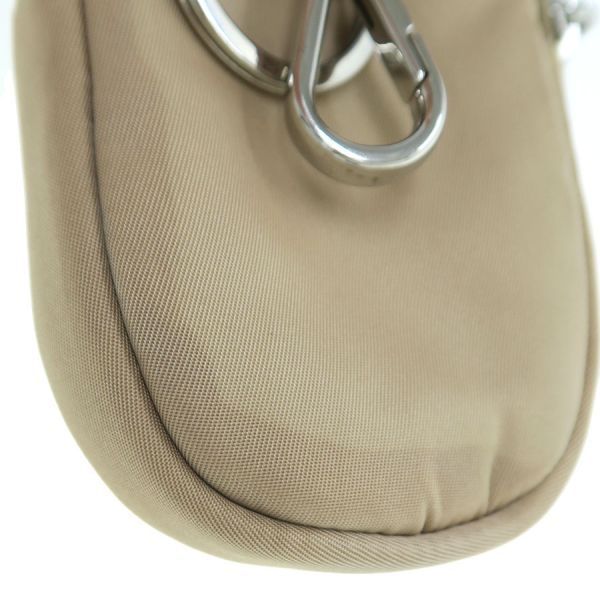 Prada Nylon Pouch It Is Sized Beige