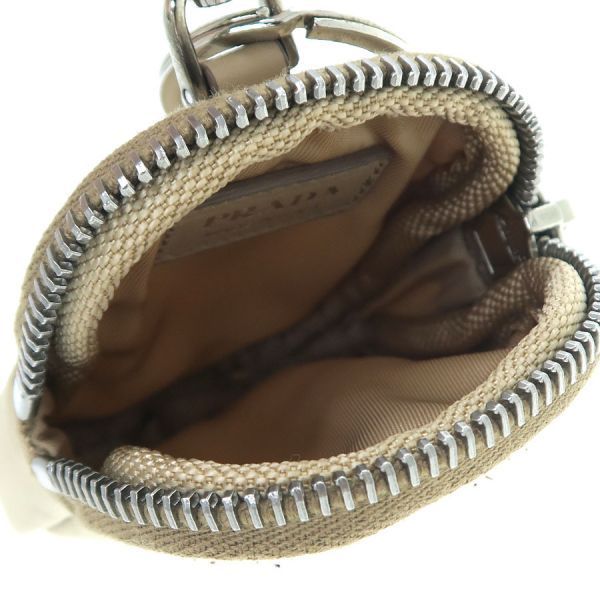 Prada Nylon Pouch It Is Sized Beige