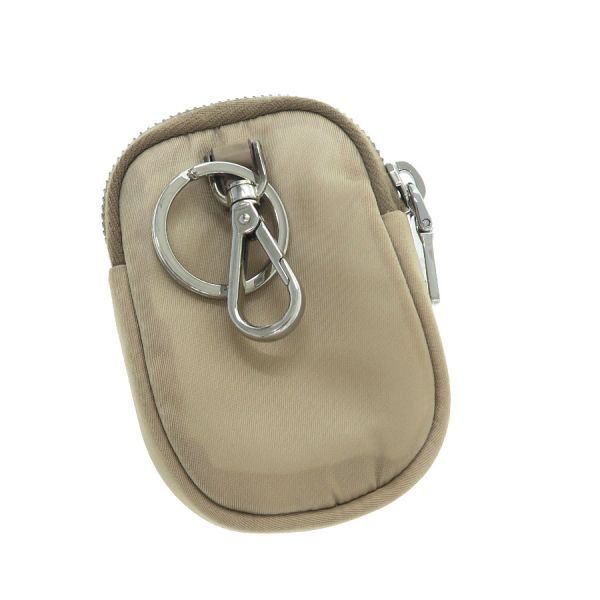 Prada Nylon Pouch It Is Sized Beige