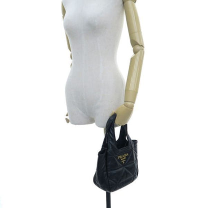 Prada Nappa Clutch Leather Black
