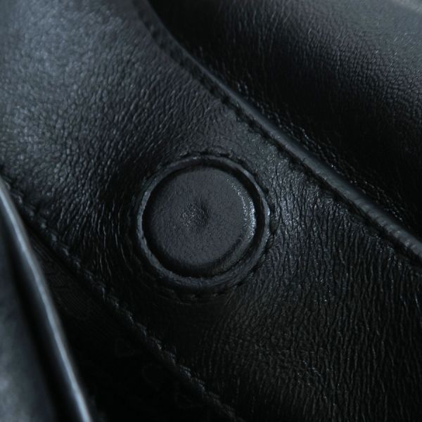 Prada Nappa Clutch Leather Black