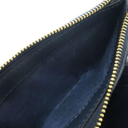 Gucci GG Canvas Compact Wallet Navy Blue