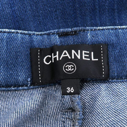 Chanel Pants Cotton Denim