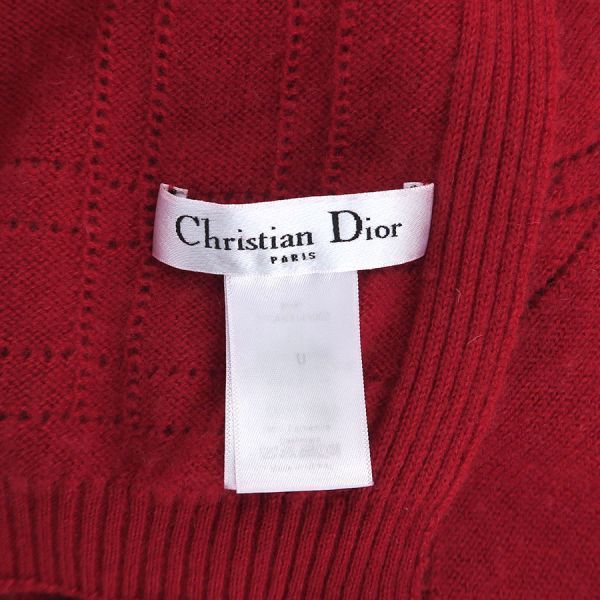 Dior Shawl Cashmere Red