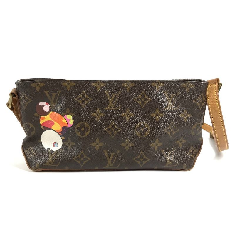 Louis Vuitton Shoulder Bag Trotteur Brown