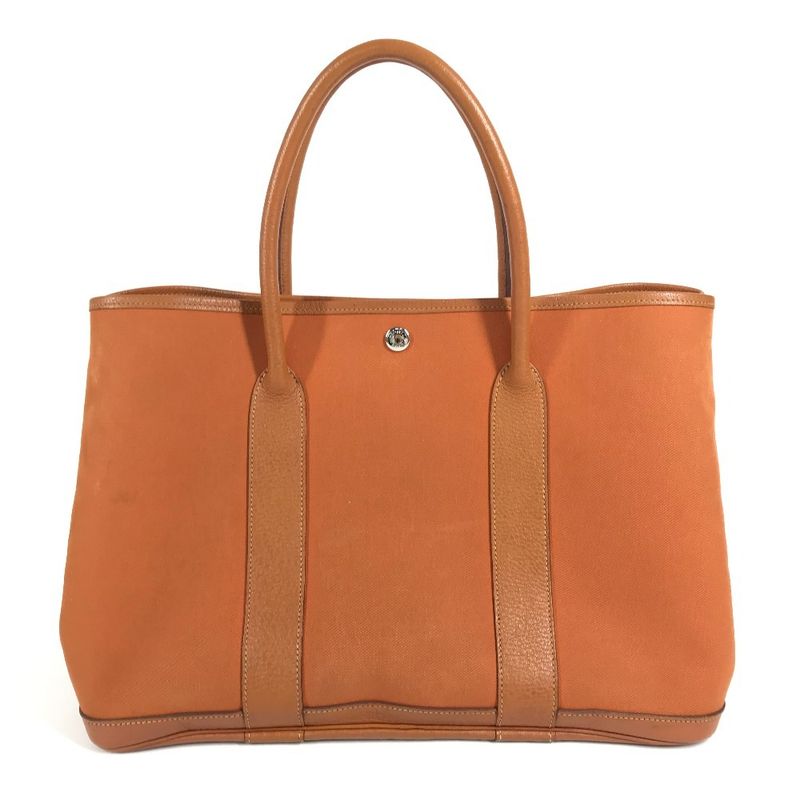 Hermes Tote Garden Party 36 PM Negonda Orange