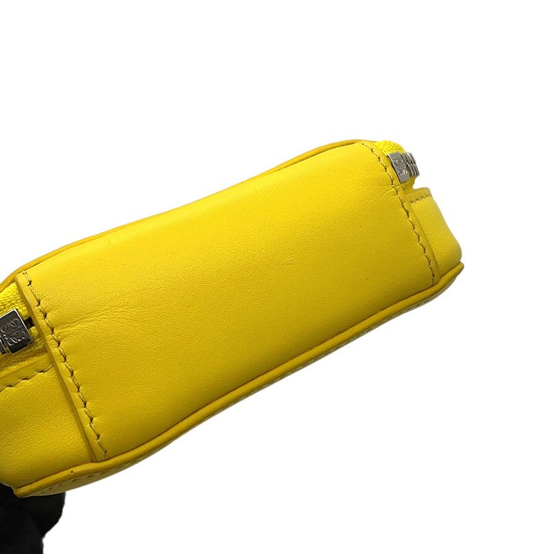 Loewe Shoulder Bag Vertical Crossbody Pocket Anagram Leather