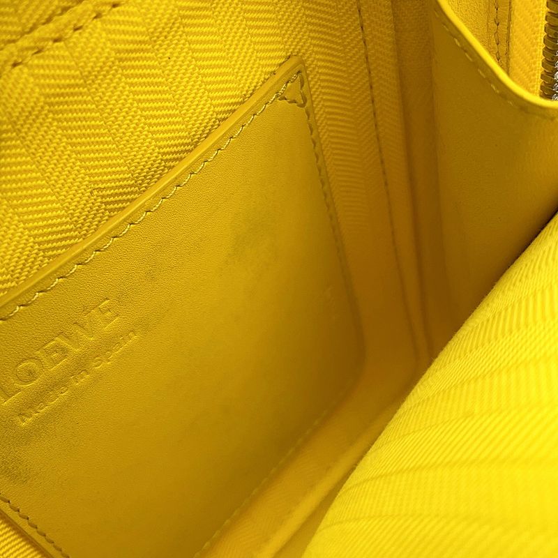 Loewe Shoulder Bag Vertical Crossbody Pocket Anagram Leather