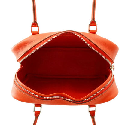 Hermes Handbag Plume Mini Capucines Silver Swift Bag
