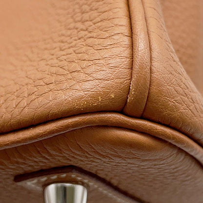 Hermes Birkin 25 Gold Silver Togo Handbag