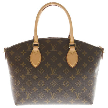 Louis Vuitton Monogram Boetie NM PM Handbag Brown Leather