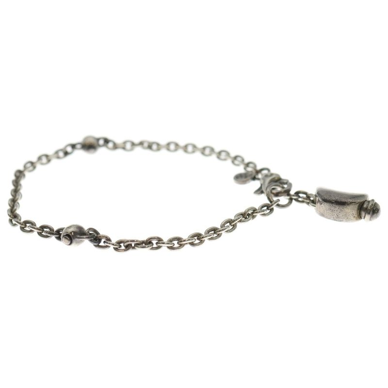 Tiffany & Co. Crescent Bracelet Chain 925 Sterling Silver