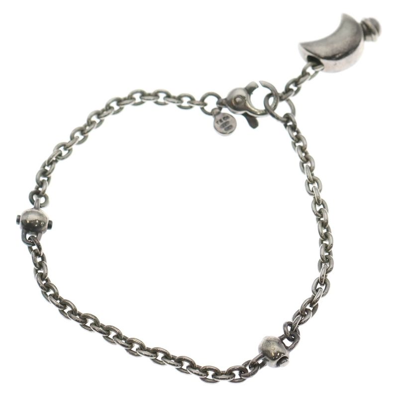 Tiffany & Co. Crescent Bracelet Chain 925 Sterling Silver