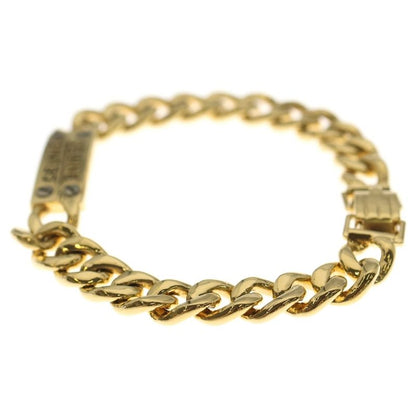 Celine Logo Plated Bracelet Gold Chain