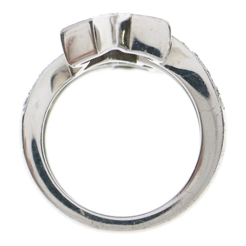 Chanel Comet Diamond Ring Silver