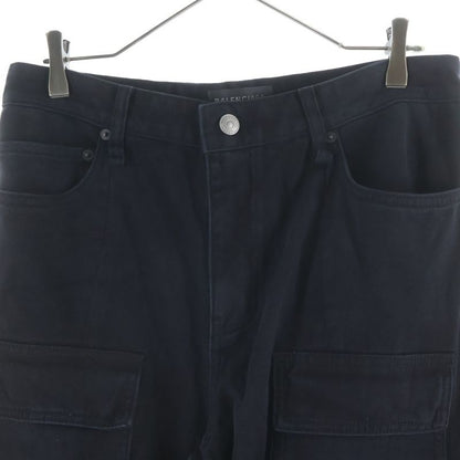 Balenciaga Denim Flared Cargo Shark Pants
