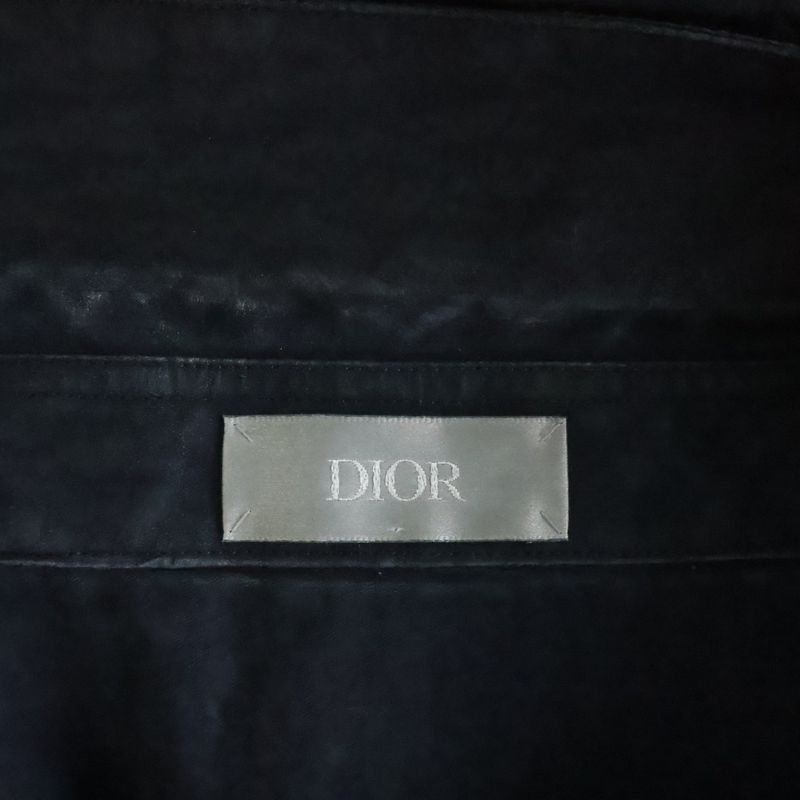 Dior O-Oblique Cotton Jacquard All Over Pattern Long Sleeve Shirt