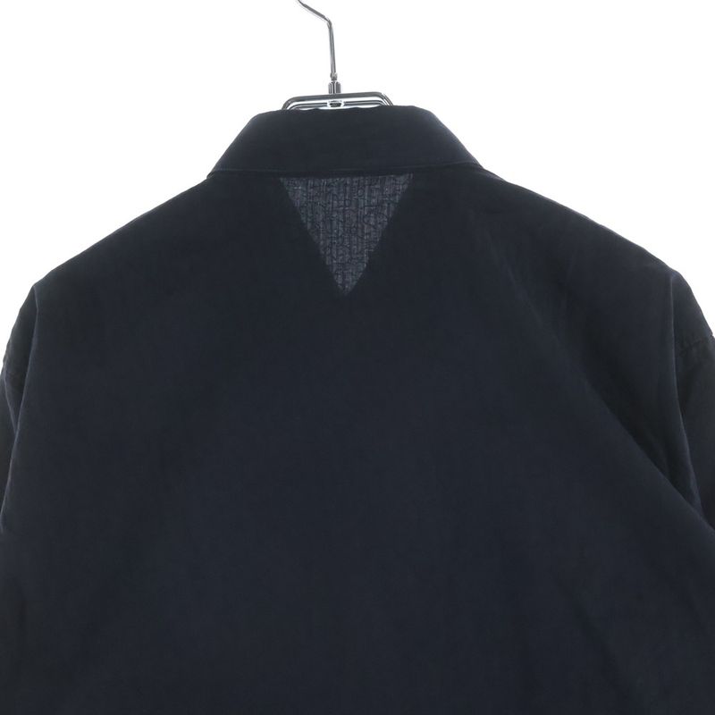 Dior O-Oblique Cotton Jacquard All Over Pattern Long Sleeve Shirt