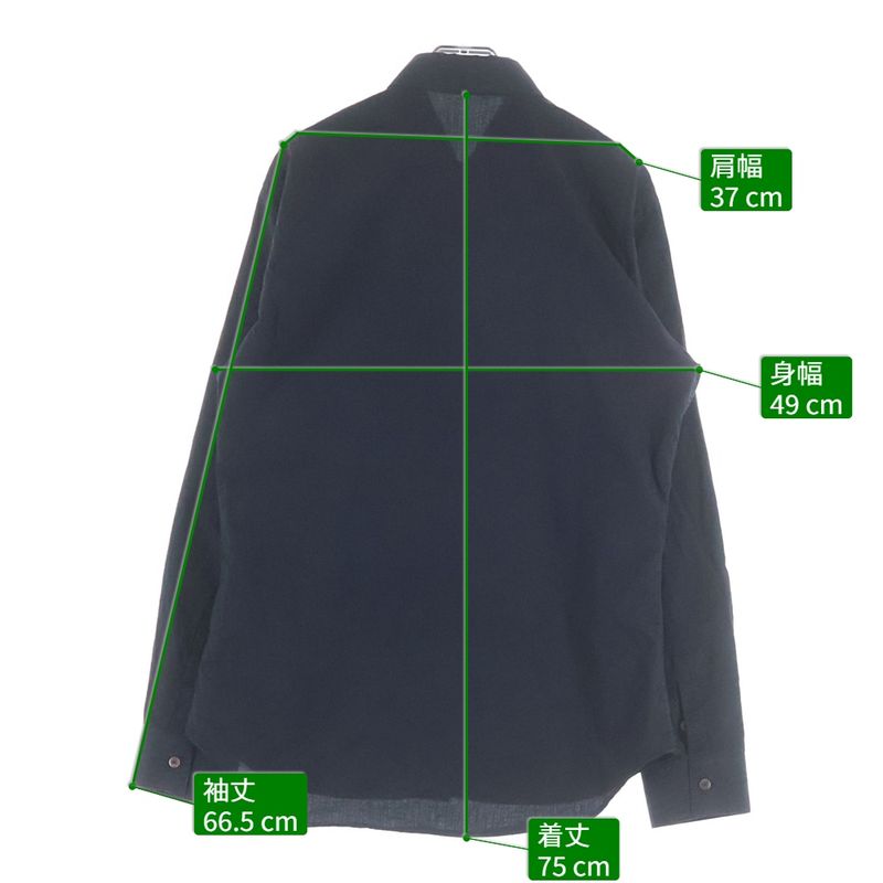 Dior O-Oblique Cotton Jacquard All Over Pattern Long Sleeve Shirt