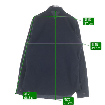 Dior O-Oblique Cotton Jacquard All Over Pattern Long Sleeve Shirt