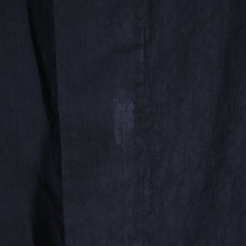 Dior O-Oblique Cotton Jacquard All Over Pattern Long Sleeve Shirt
