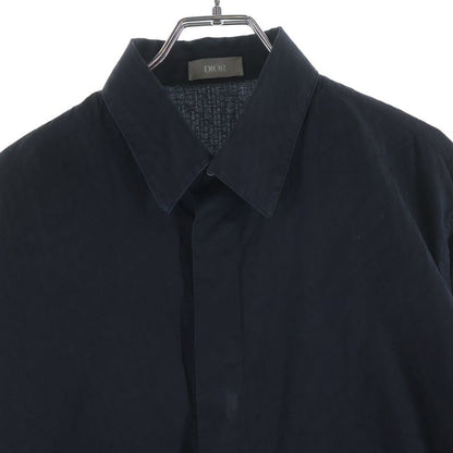 Dior O-Oblique Cotton Jacquard All Over Pattern Long Sleeve Shirt