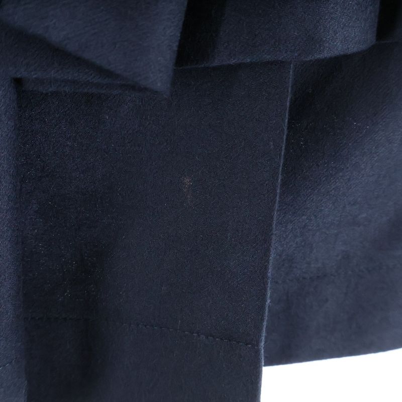 Fendi High Waist Slim Fit Shorts Navy