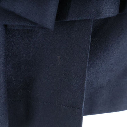 Fendi High Waist Slim Fit Shorts Navy