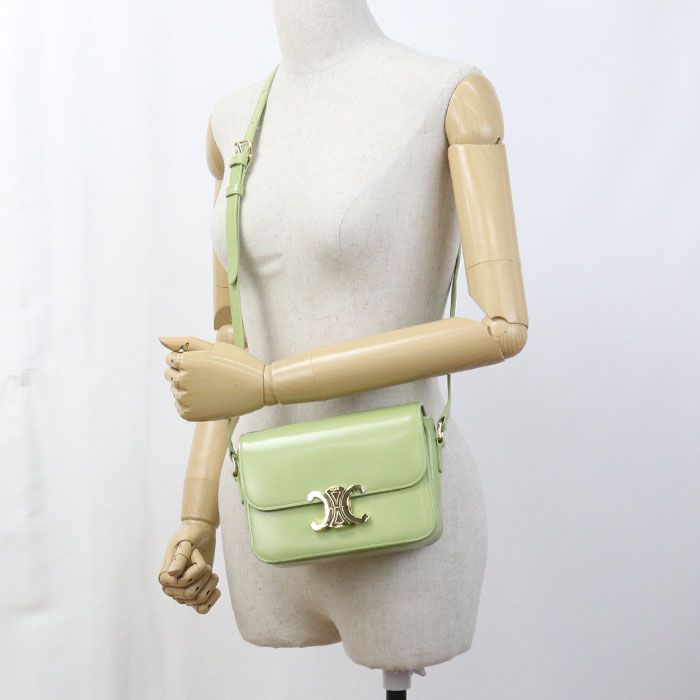 Celine Teen Triomphe Crossbody Shoulder Bag Calfskin