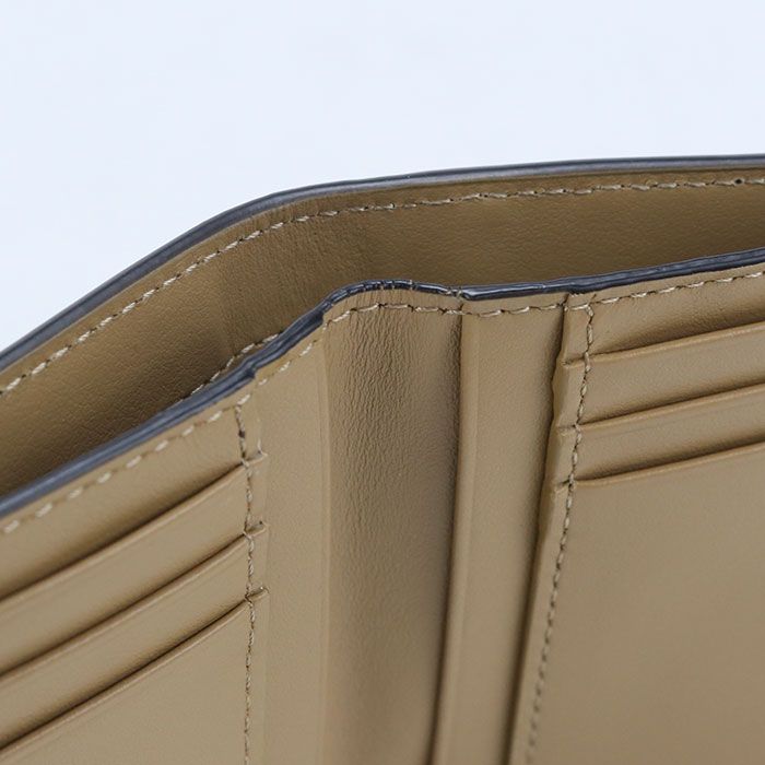 Fendi Bifold Wallet with Coin Purse Calfskin