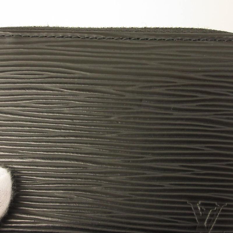 Louis Vuitton Epi Zippy Coin Purse Bifold Wallet Case Nfc Black