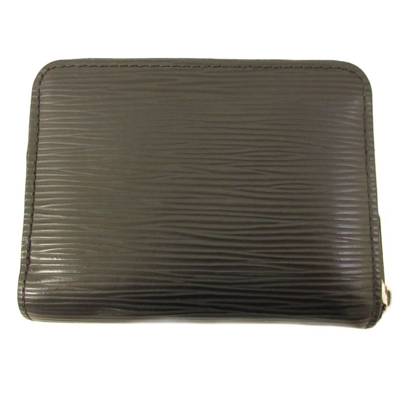Louis Vuitton Epi Zippy Coin Purse Bifold Wallet Case Nfc Black