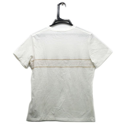 Dior T-Shirt Logo Band Star Motif S White Gold