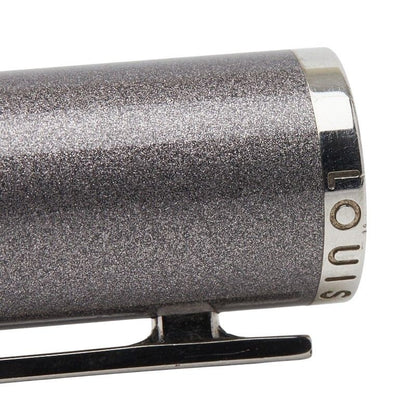 Louis Vuitton Jet Ligne Ballpoint Pen Twist Gray Silver Metal Shoulder Bag