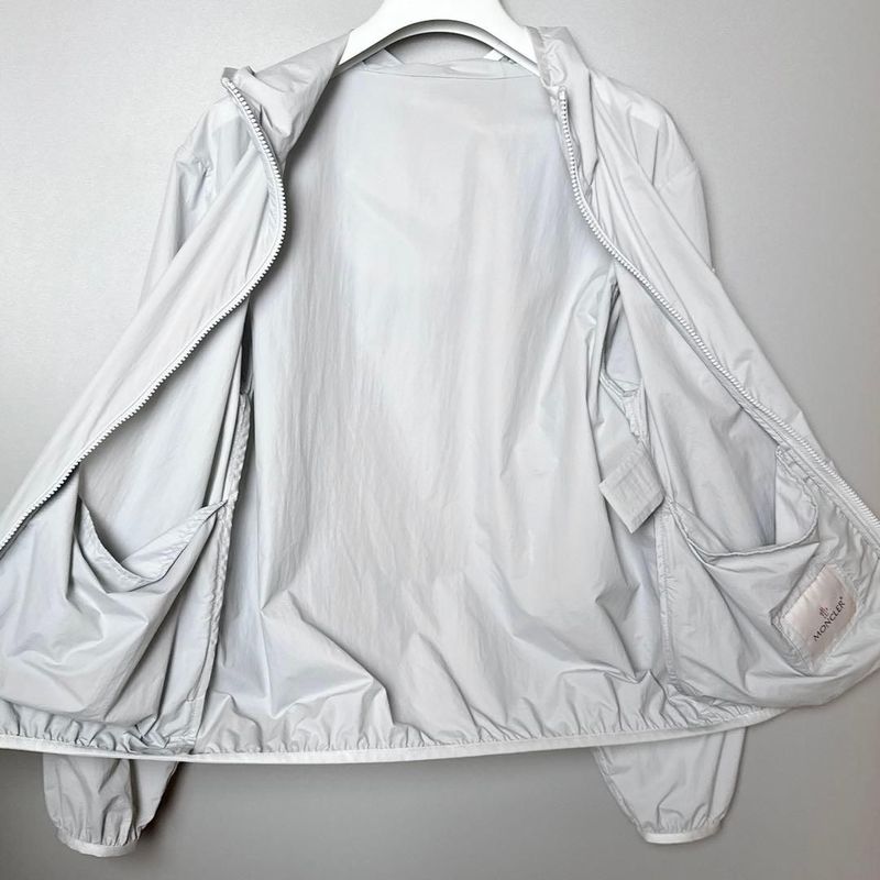 Moncler Fegeo Nylon Jacket 0 Gray