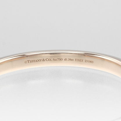 Tiffany & Co. Lock 18K Pink Gold 18K White Diamond Bracelet
