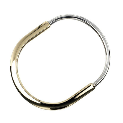 Tiffany & Co. Lock 18K Yellow Gold 18K White Diamond Bracelet