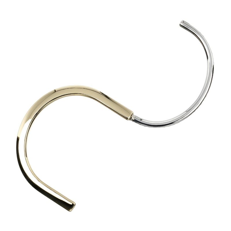 Tiffany & Co. Lock 18K Yellow Gold 18K White Diamond Bracelet