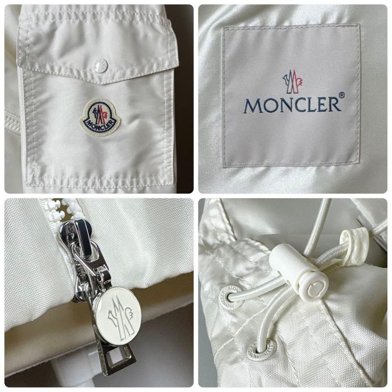 Moncler Hemar Nylon Jacket 2 Off White