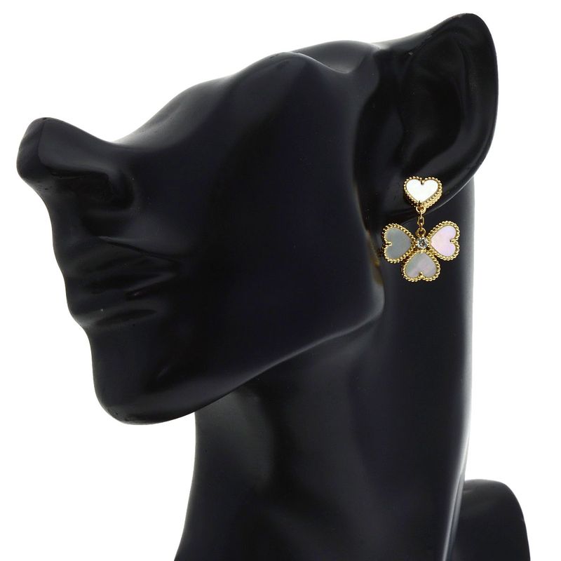 Van Cleef & Arpels Sweet Alhambra Fiyage Diamond Earrings