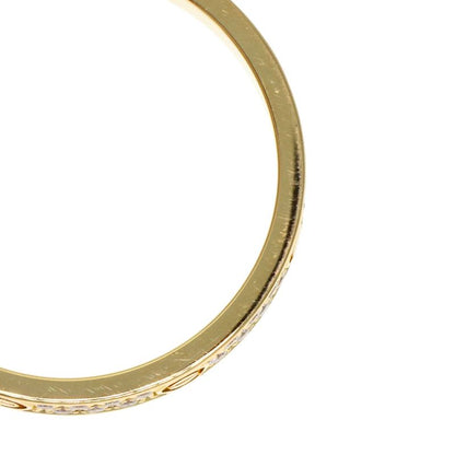 Cartier Mini Love Ring Pave Diamond 49 18K Yellow Gold