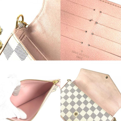 Louis Vuitton Shoulder Bag Pochette Felicie GM White Pink