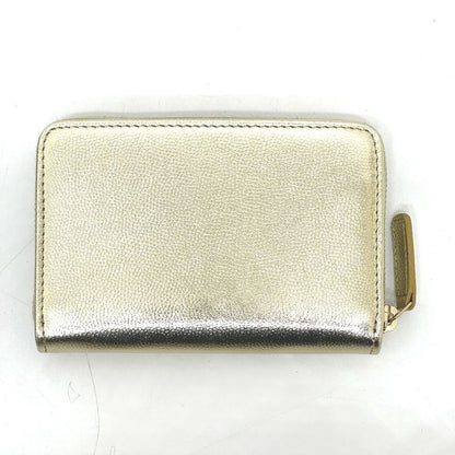 Chanel Coin Case CC Logo Metiers D'art Caviar Leather Gold