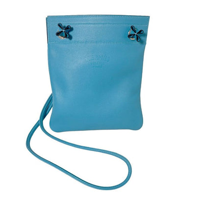 Hermes Sac Ali Nu Ali Numini Bicolor Mini Shoulder Bag Blue
