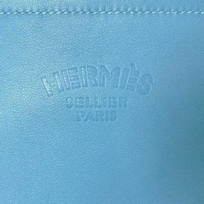 Hermes Sac Ali Nu Ali Numini Bicolor Mini Shoulder Bag Blue