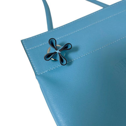 Hermes Sac Ali Nu Ali Numini Bicolor Mini Shoulder Bag Blue