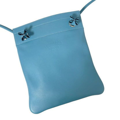 Hermes Sac Ali Nu Ali Numini Bicolor Mini Shoulder Bag Blue